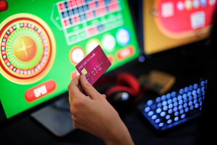 Dealer mengungkap kartu di meja tokoslot77